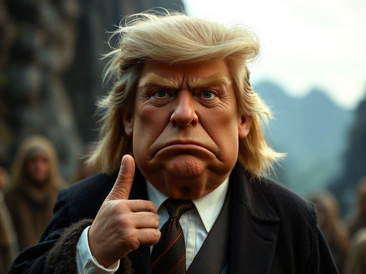 Donald Trump as Muppet