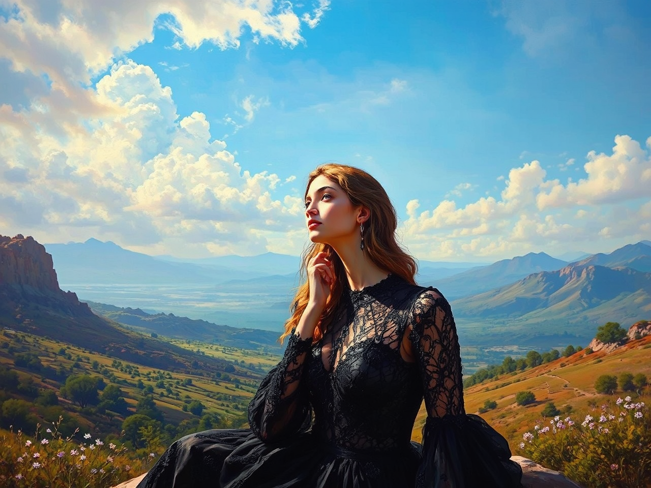 Portrait of Goddess Angela