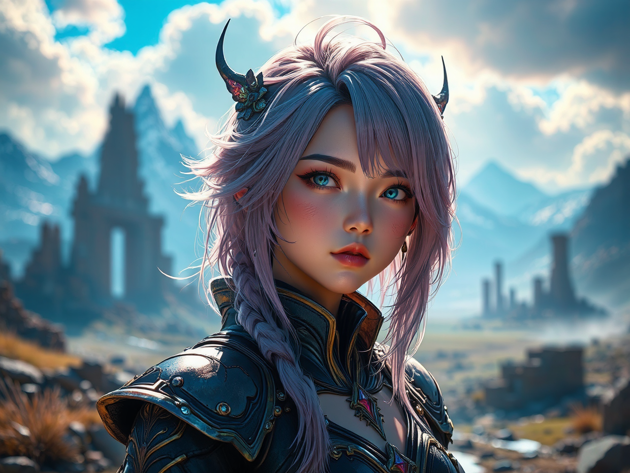 Female characters in a