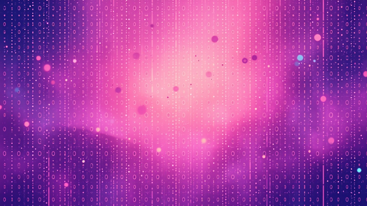 Background of repeating 0's