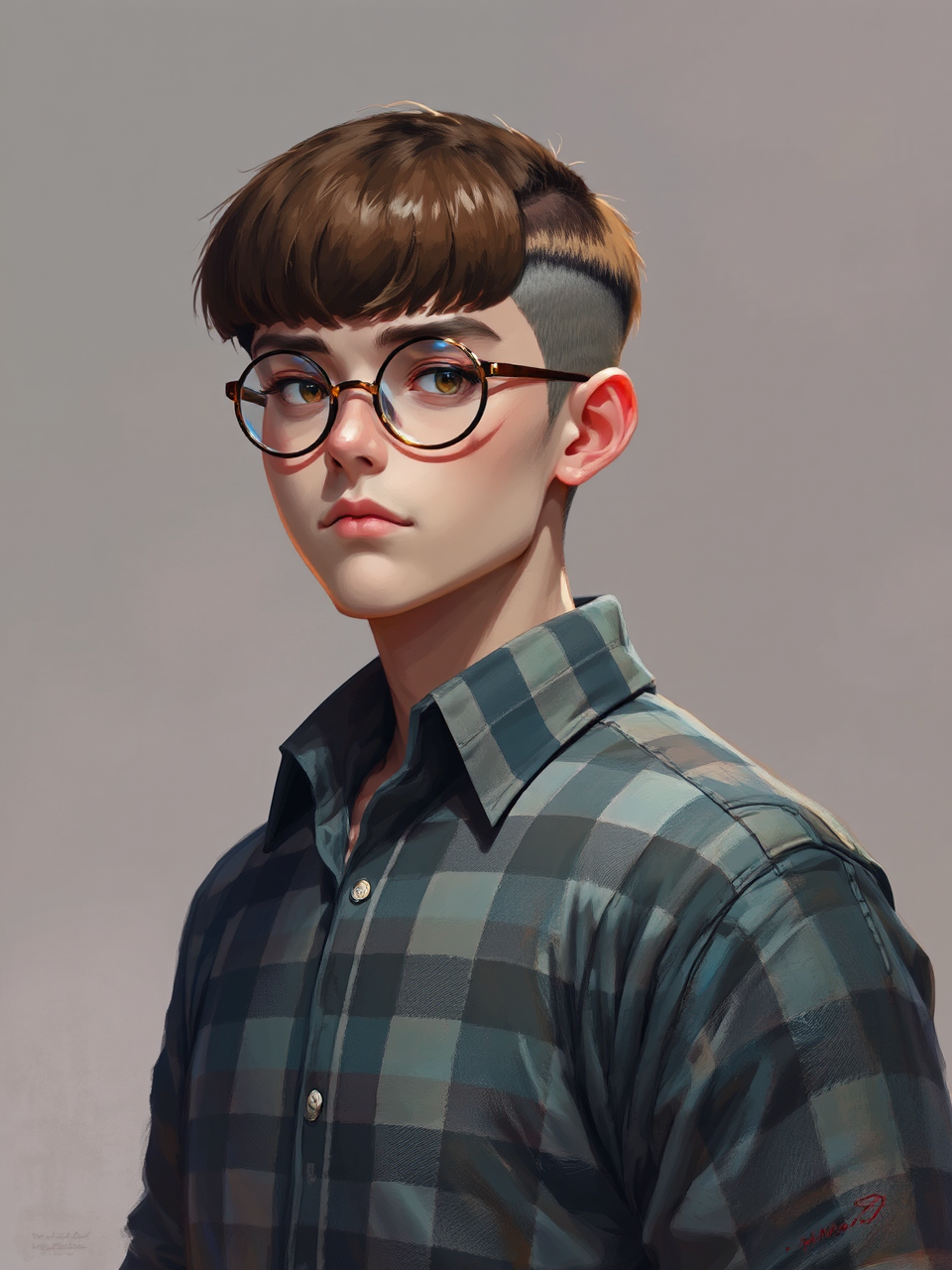 Man in fantasy portrait