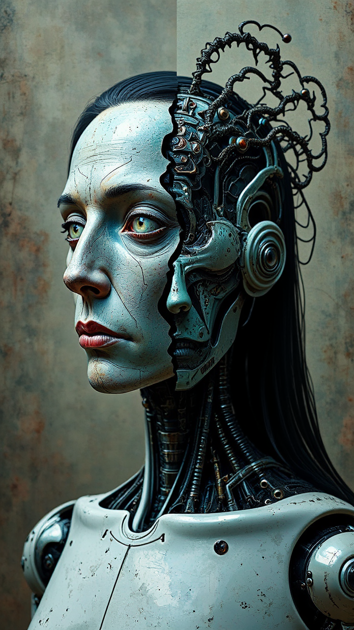 Salvador Dali robot hybrid