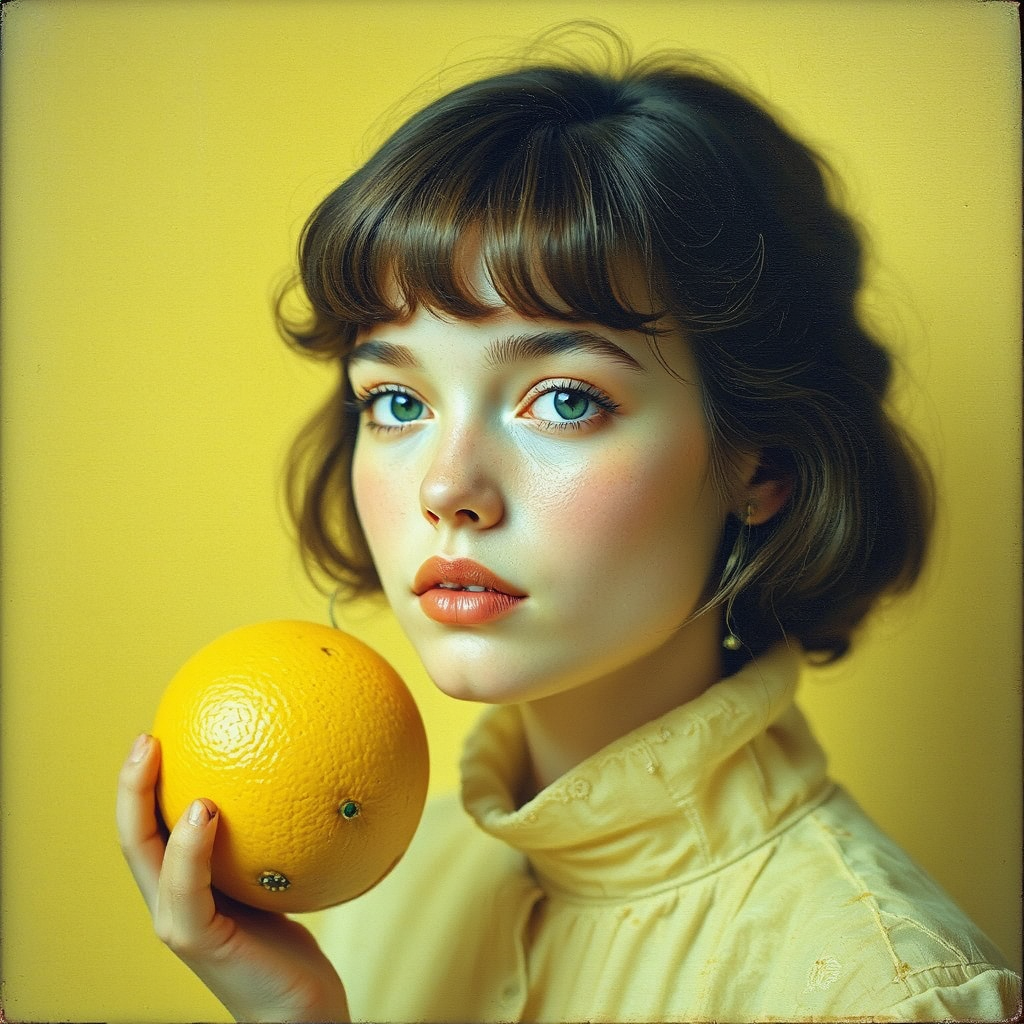 Portrait of woman in