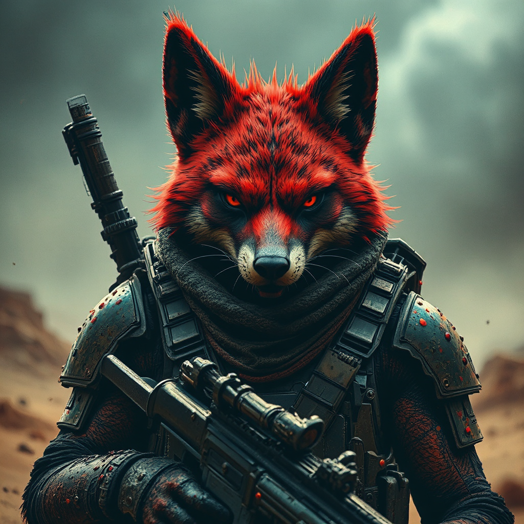 Weasel fursona faces apocalypse.