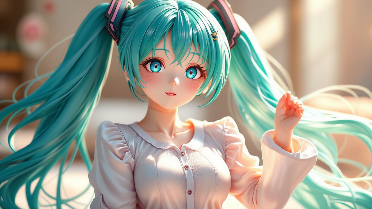 Hatsune Miku in a
