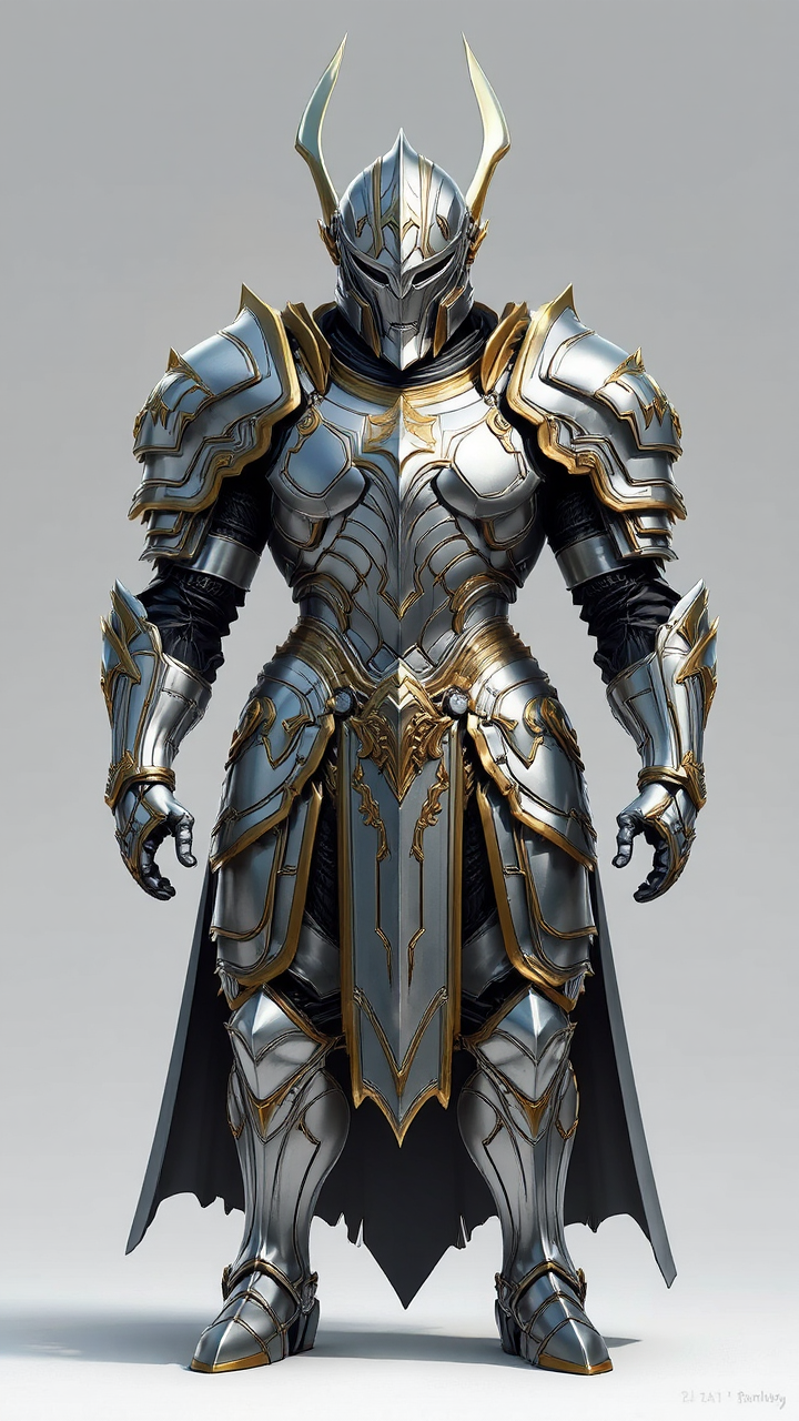 Heavy fantasy armor with