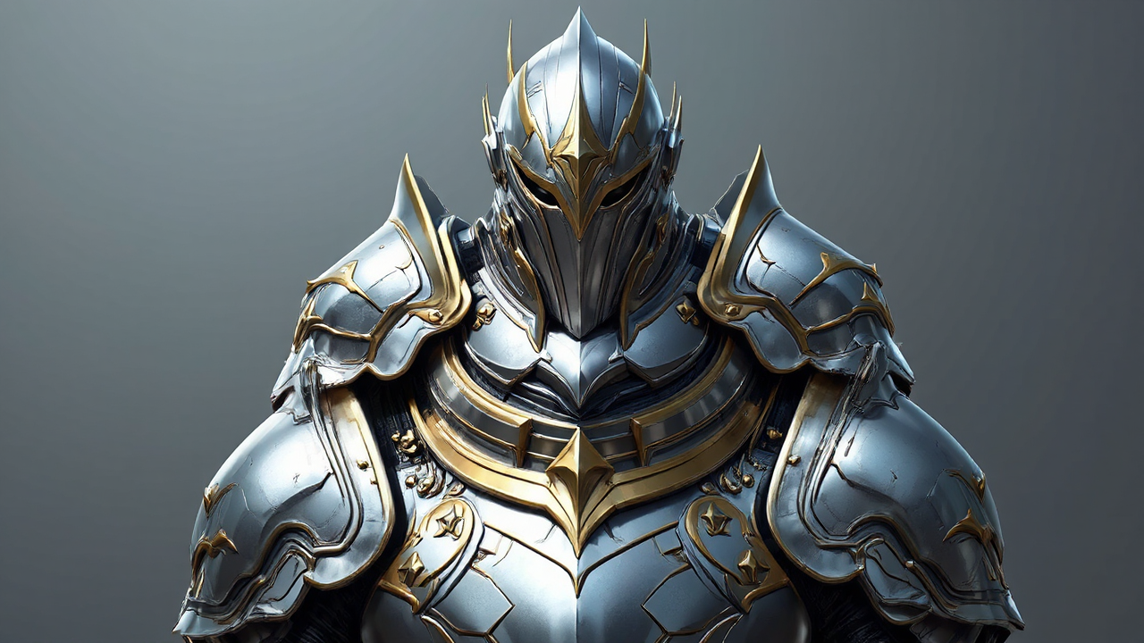 Heavy fantasy armor with