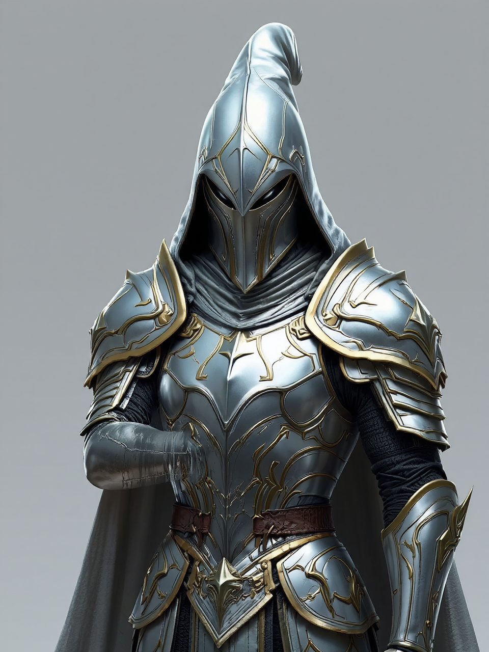 Silver and gold wizard