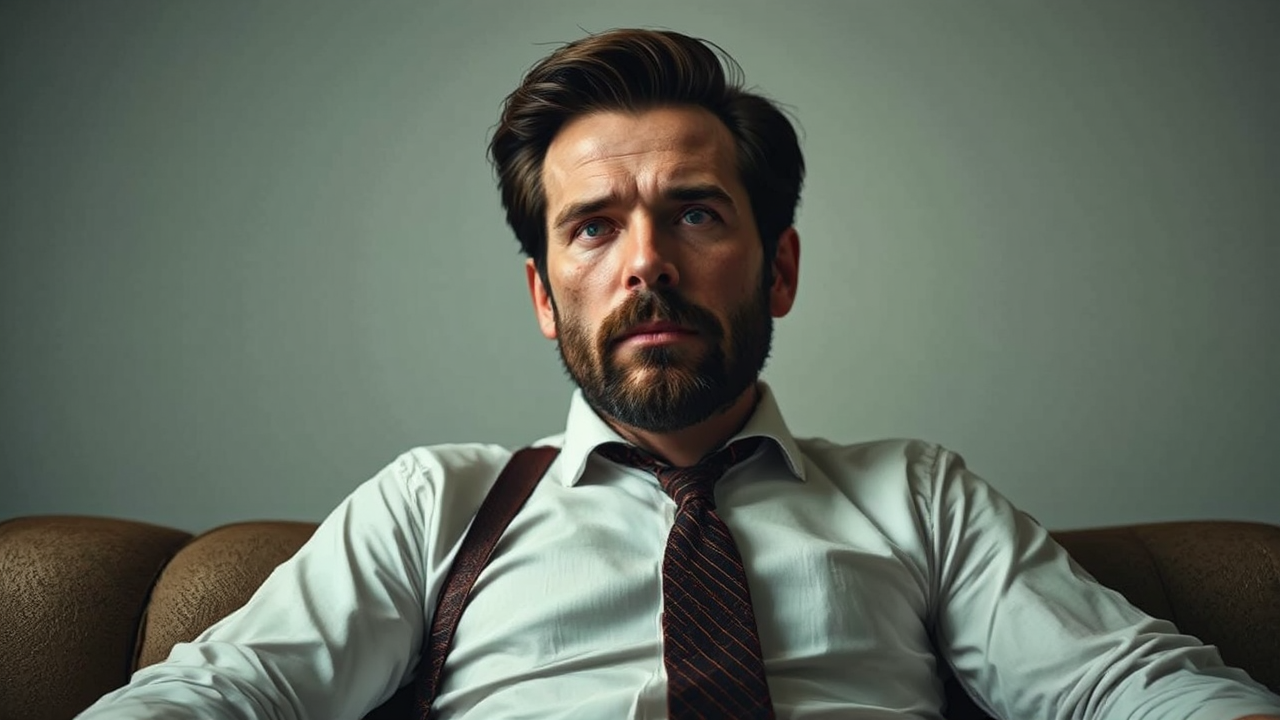 Patrick Bateman in photorealistic