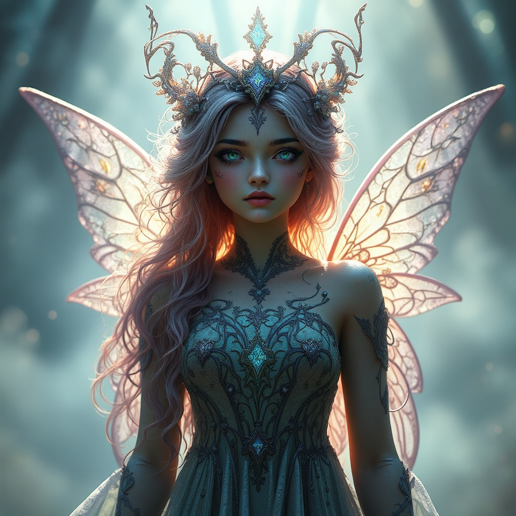 Closeup of a detailed