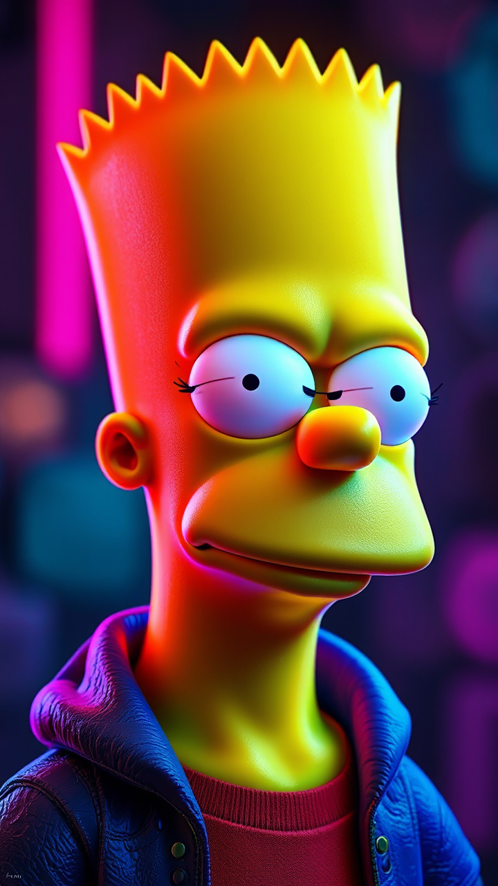 Bart Simpson in 3D
