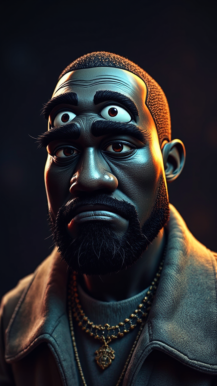 Kanye West as Muppet