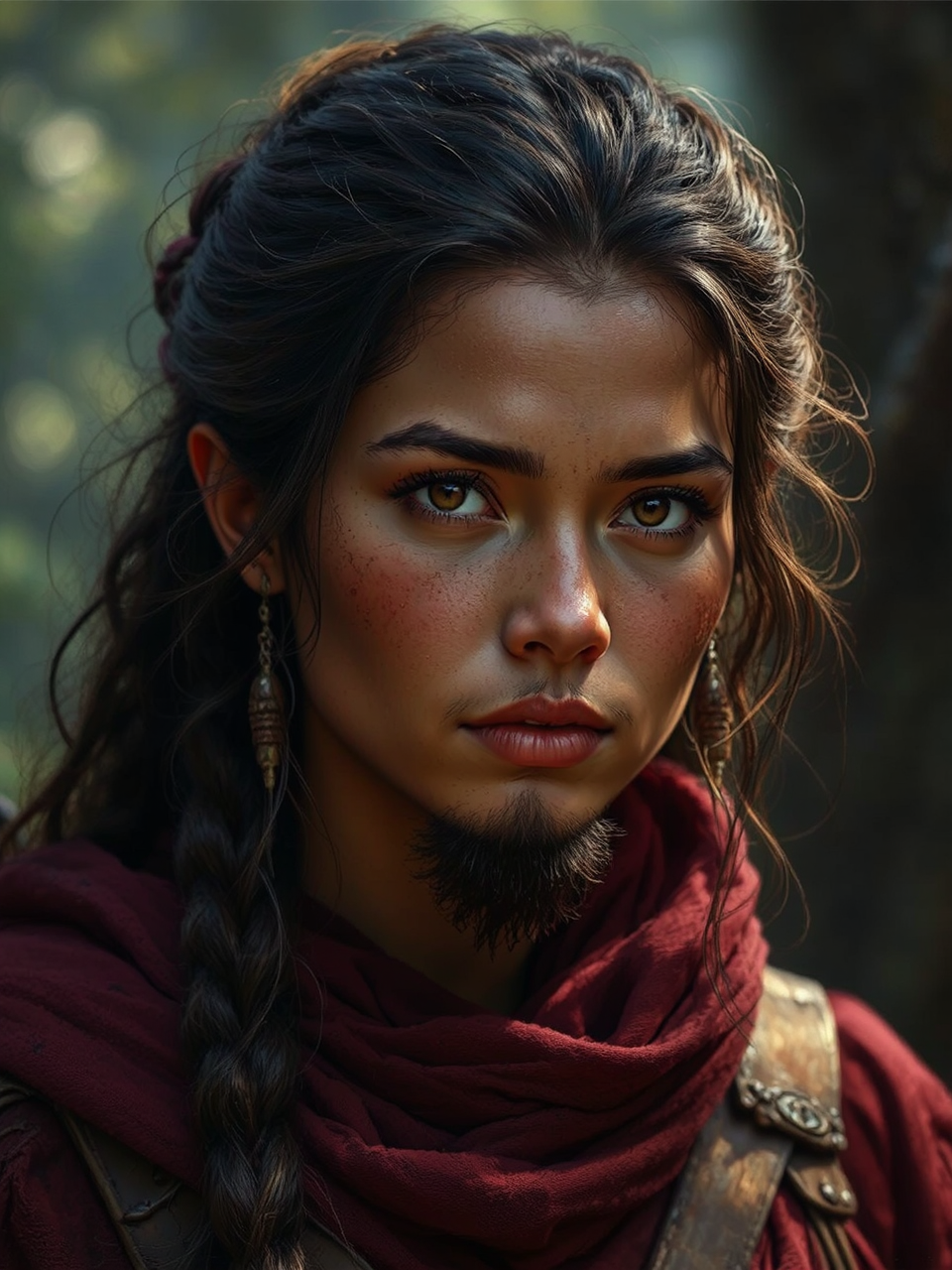 Medieval Polynesian female fantasy