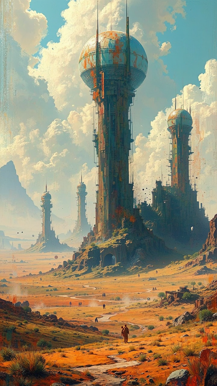 Terraformed structures on a