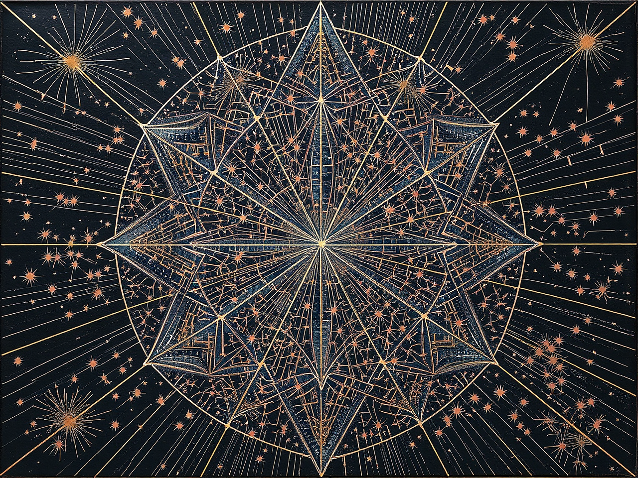 Bismuth crystal formations in