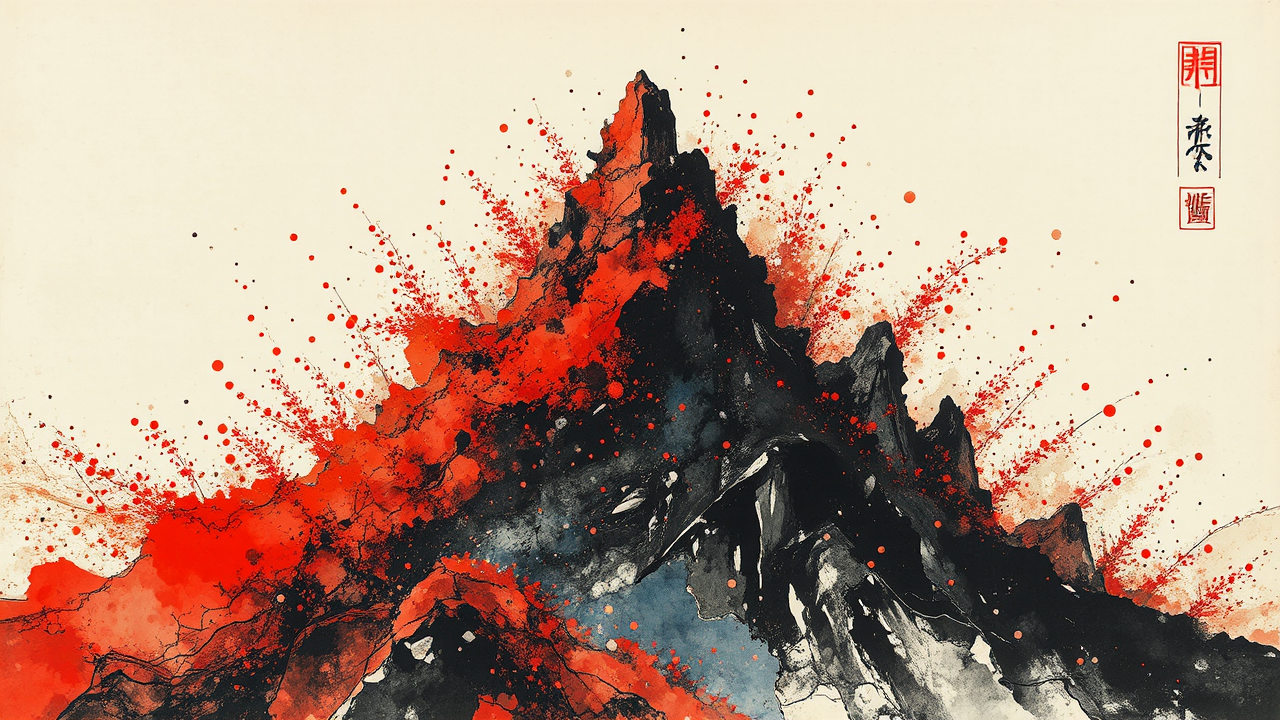 Sodium, a geometric ink