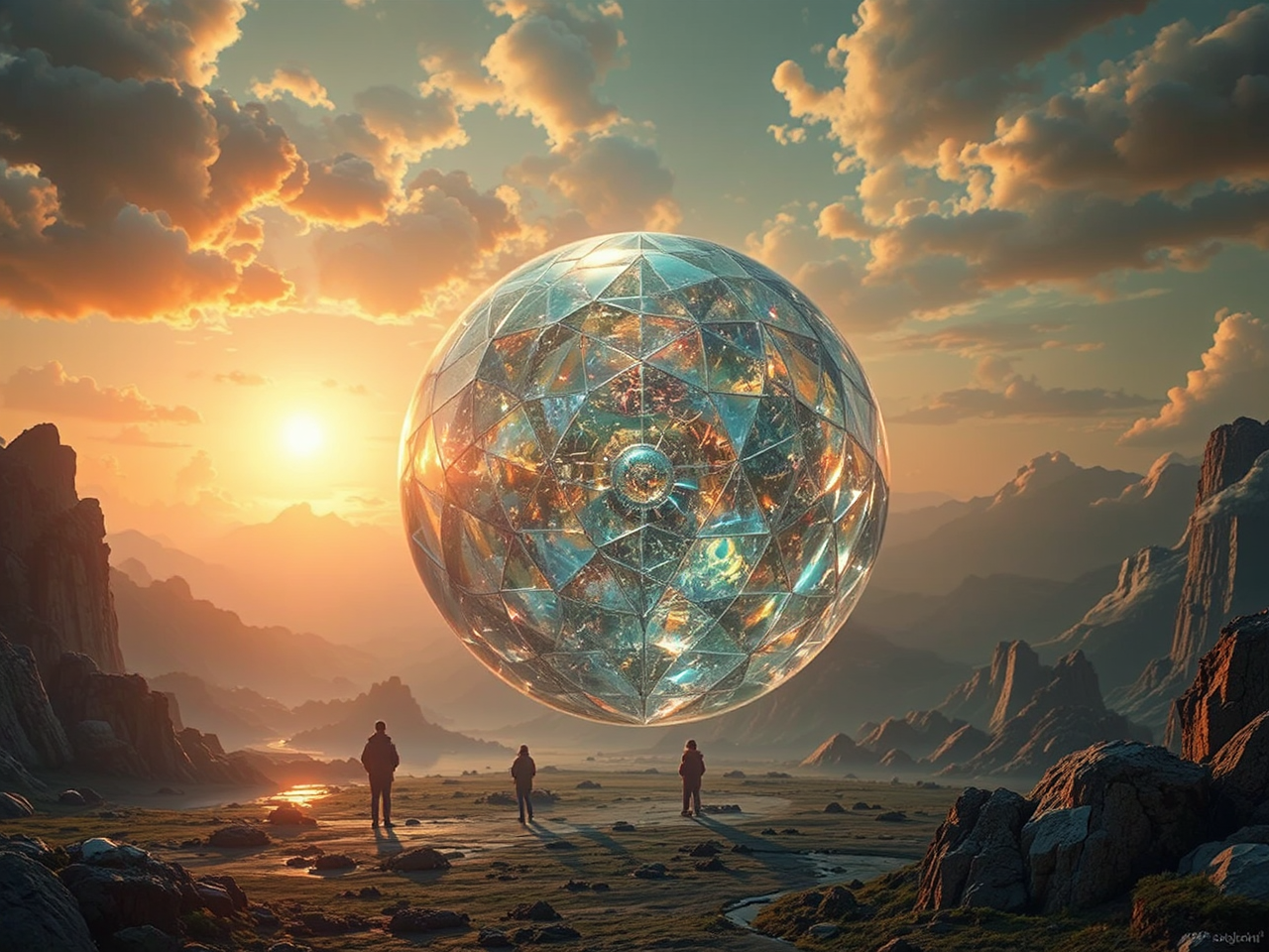 Helium-filled balloons and objects