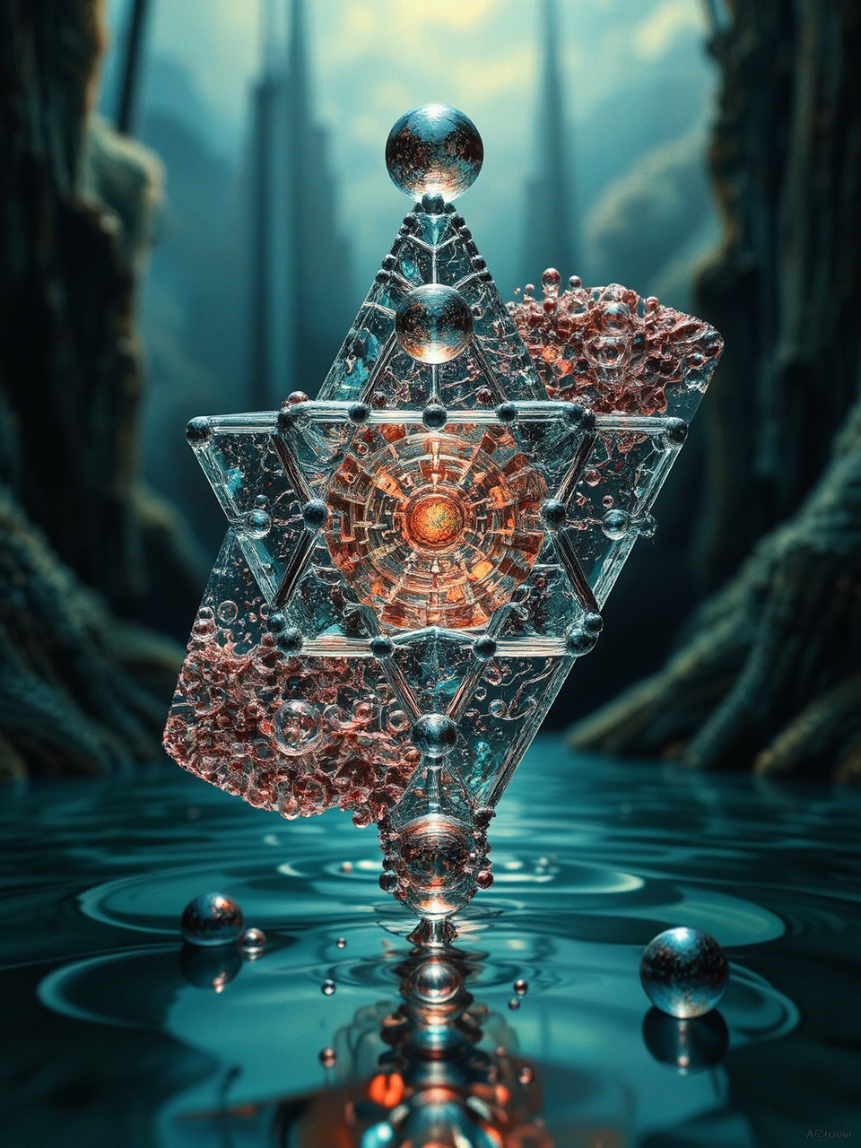 Hydrogen atoms in impossible