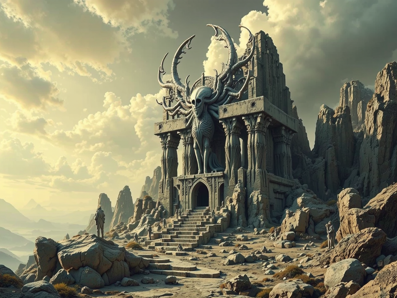 Ancient marine creature in