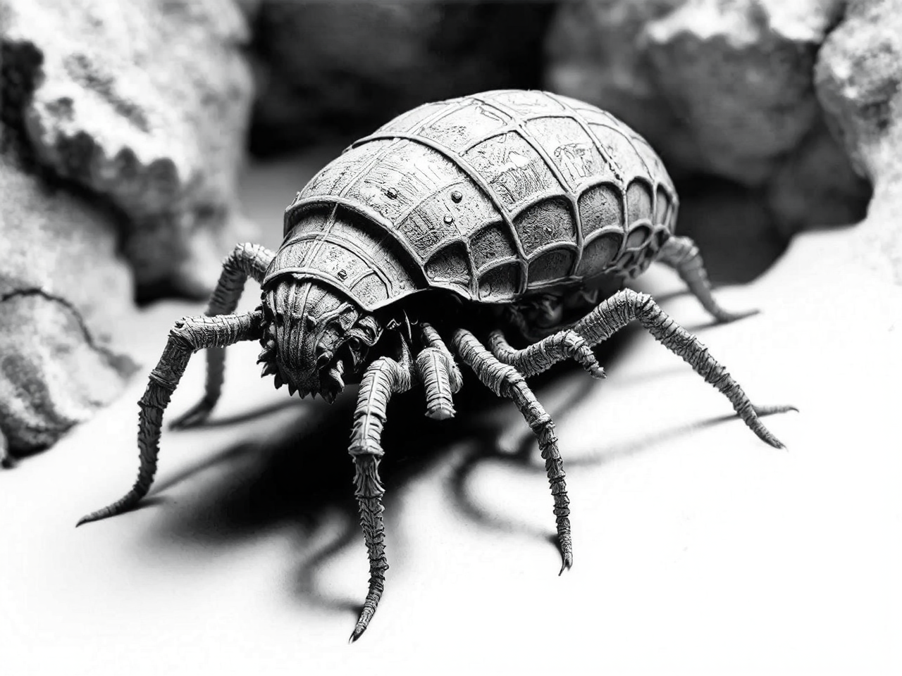 An arthropod in a