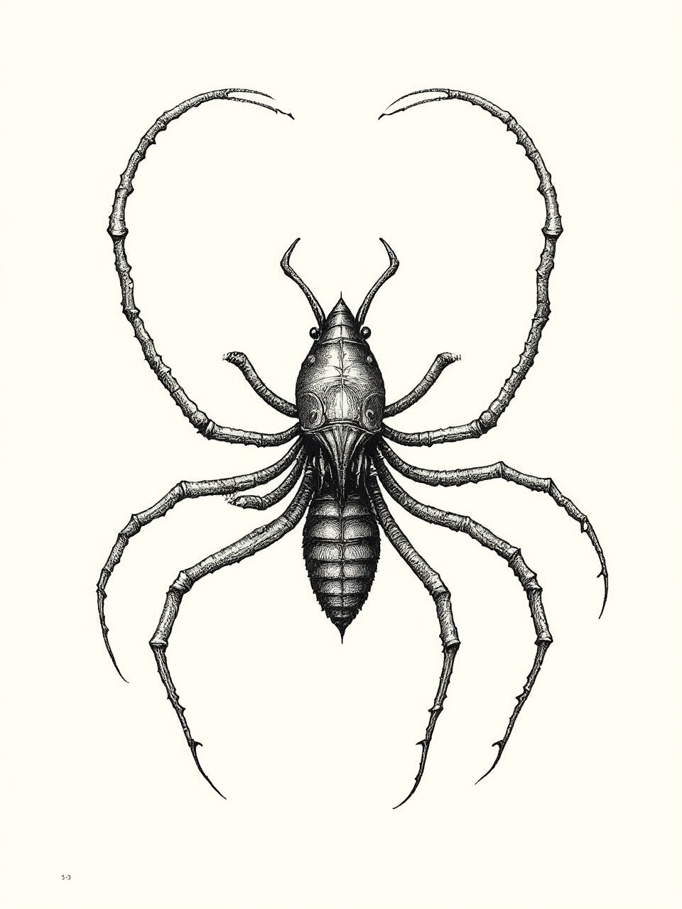 An arthropod created by