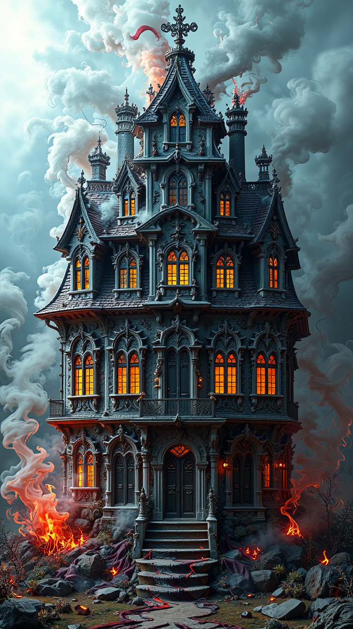 Magical, ornate, royally decorated