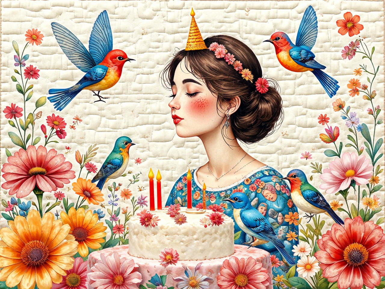 Watercolor illustration of a