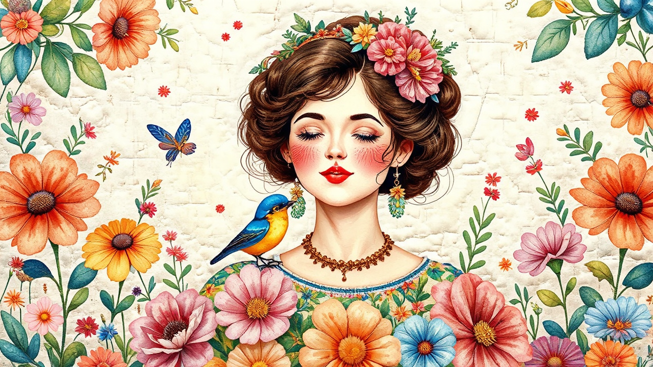 Watercolor illustration of a