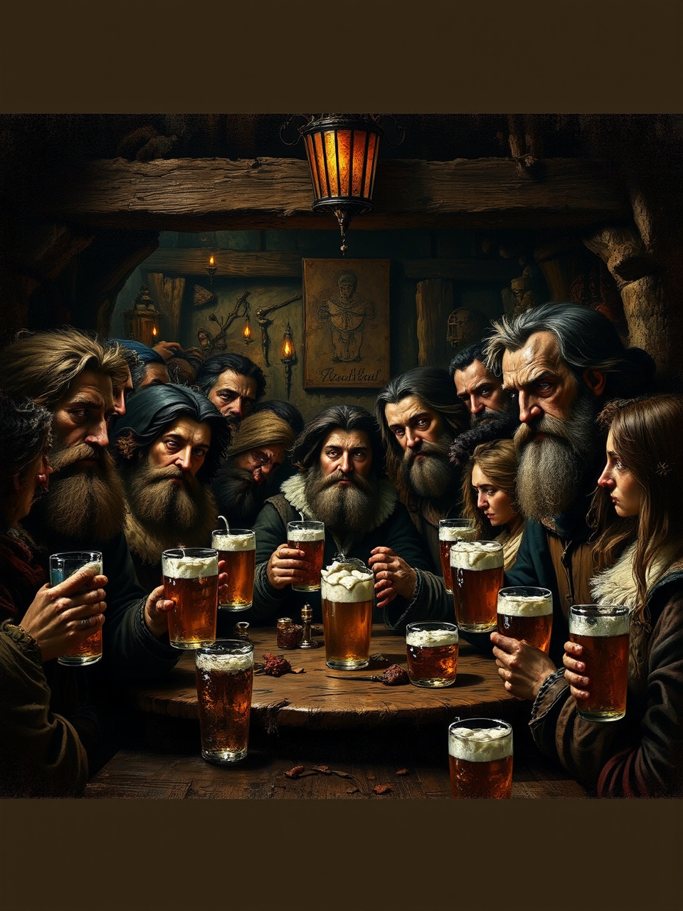 Tavern filled with patrons