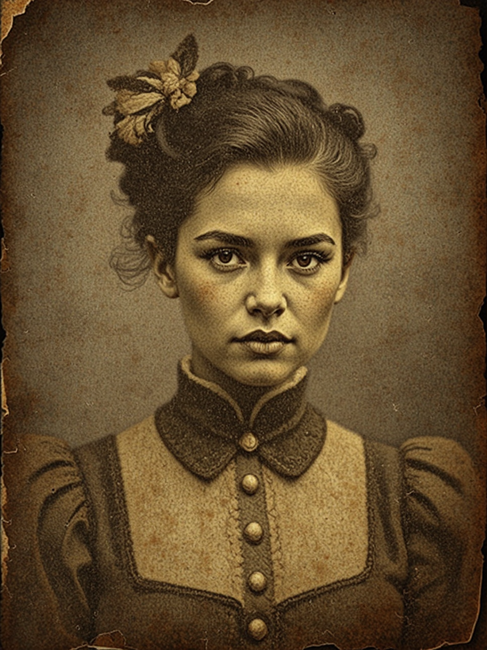 Distressed vintage style photo