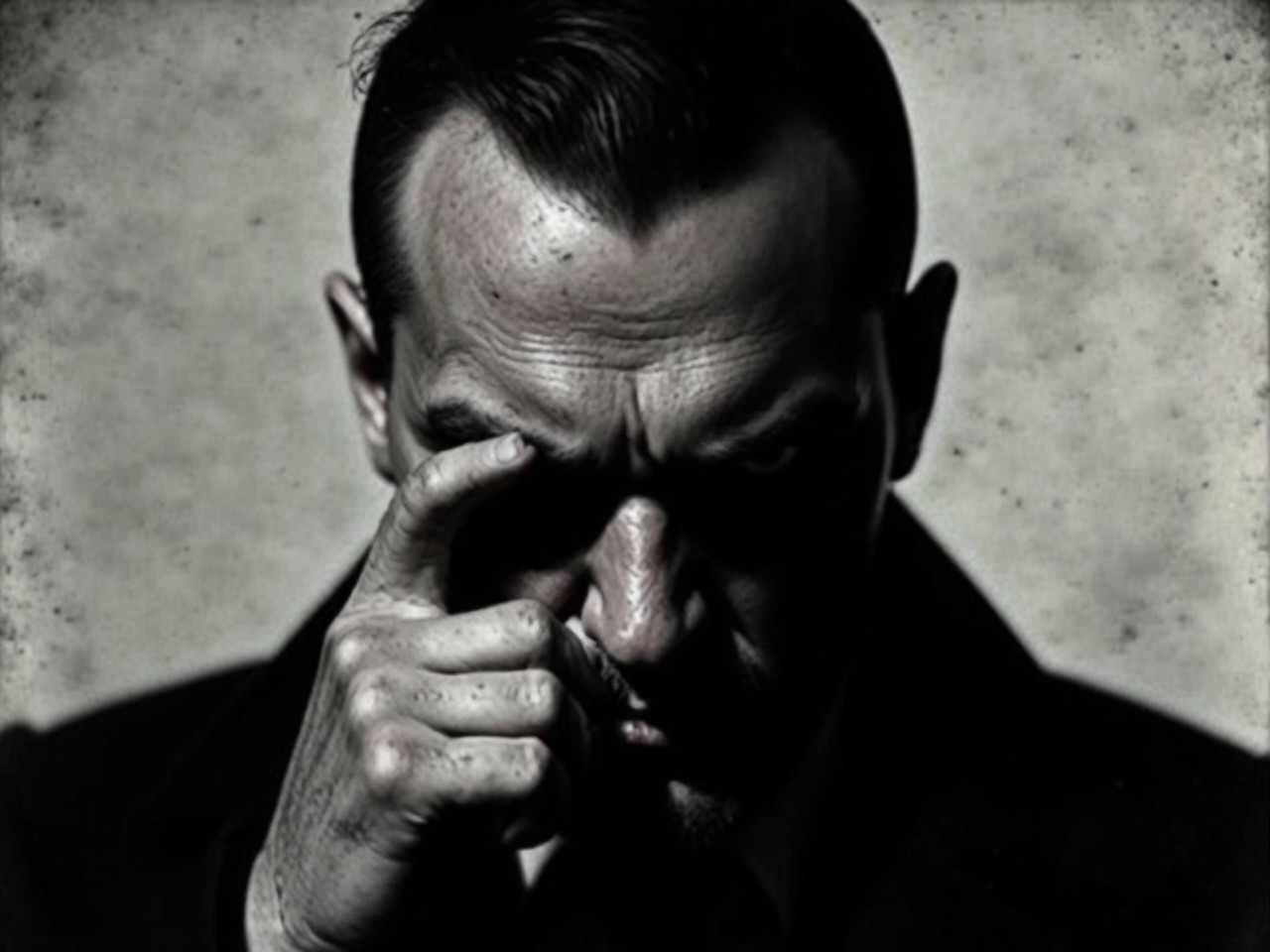 Edwardian headshot of a