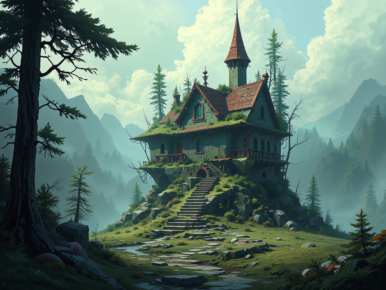 Mysterious unstable irregular polygon.