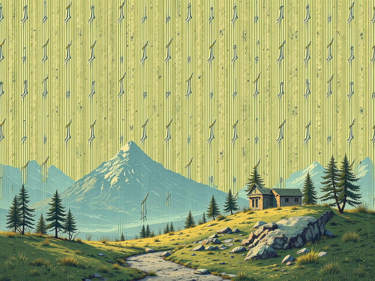 Pitch-perfect SMPTE timing marks.