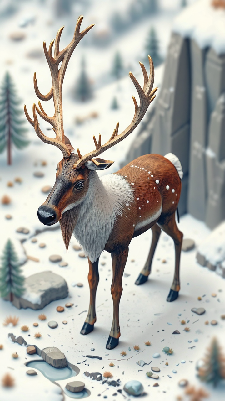 Isometric animal possibly a