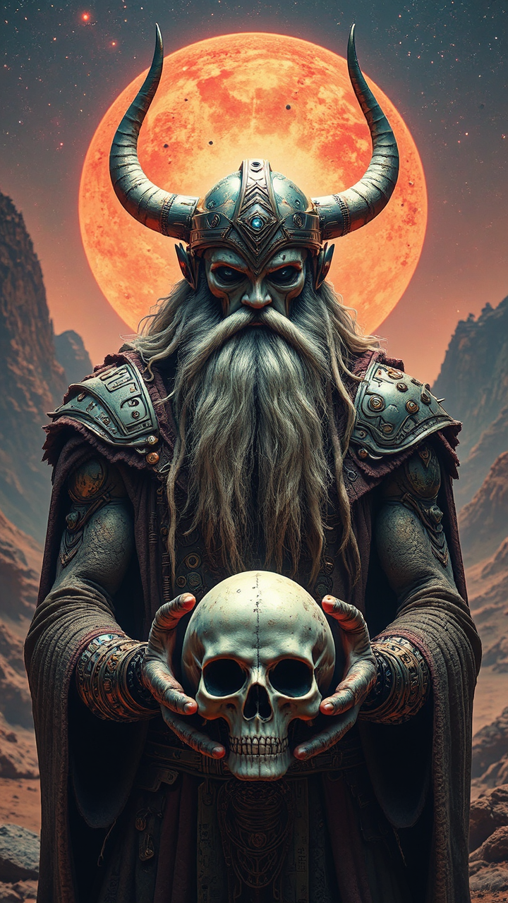 Galactic Viking holds a