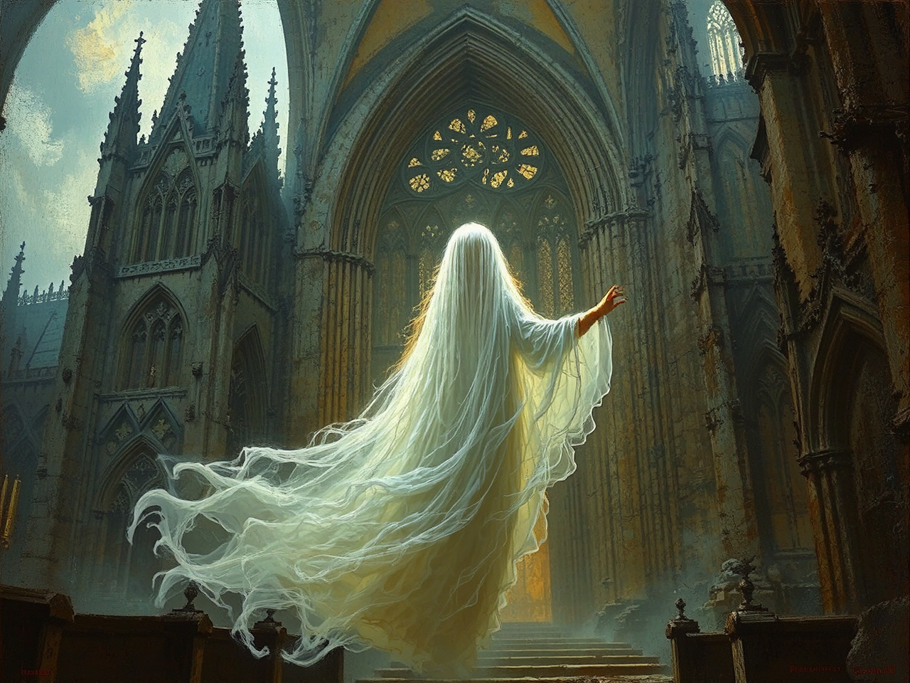 Ethereal ghost in Gothic