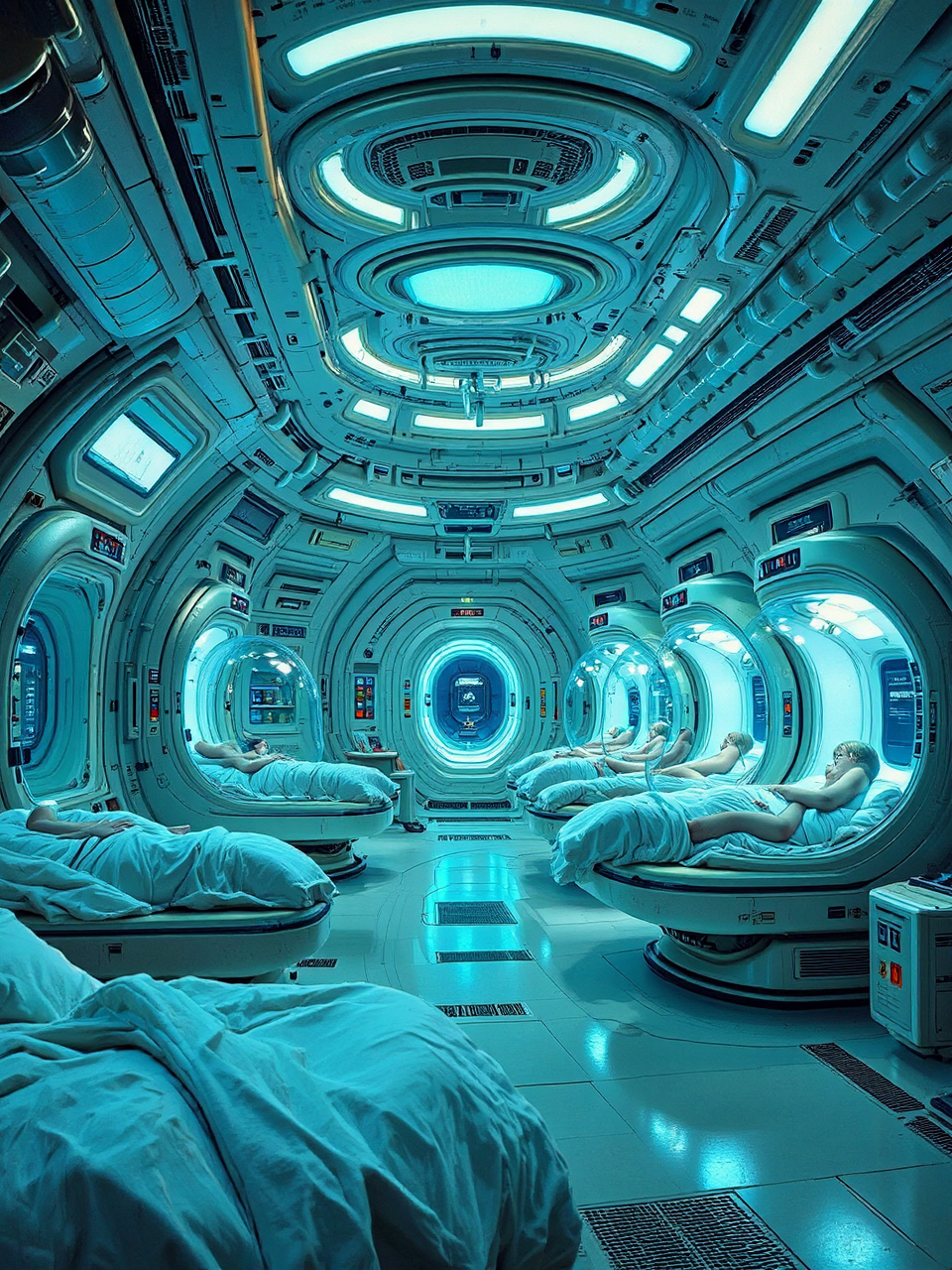 A space station's medical