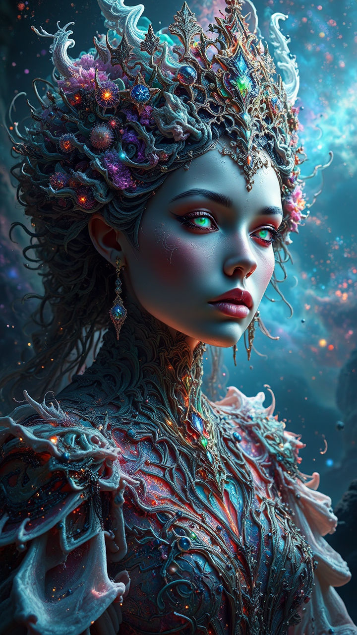 Mysterious Andromeda space empress