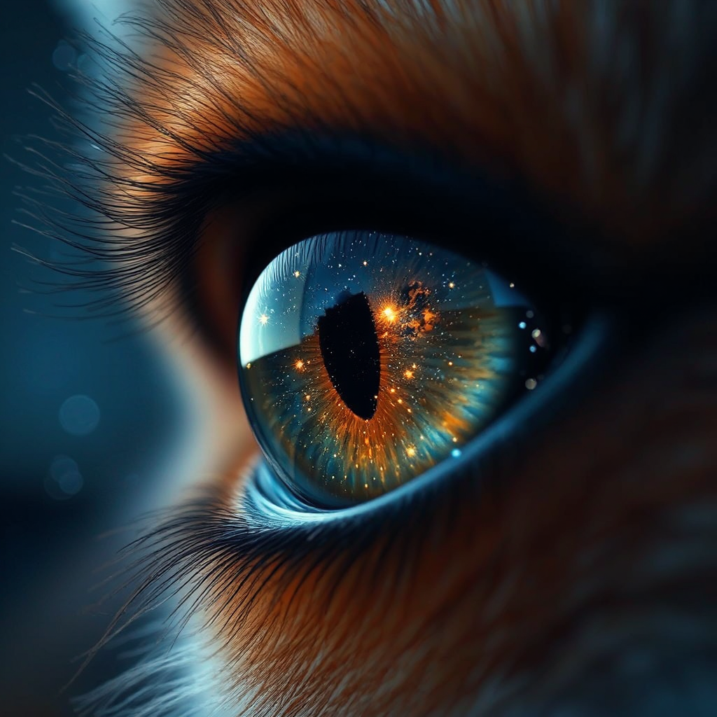 Space reflected in a