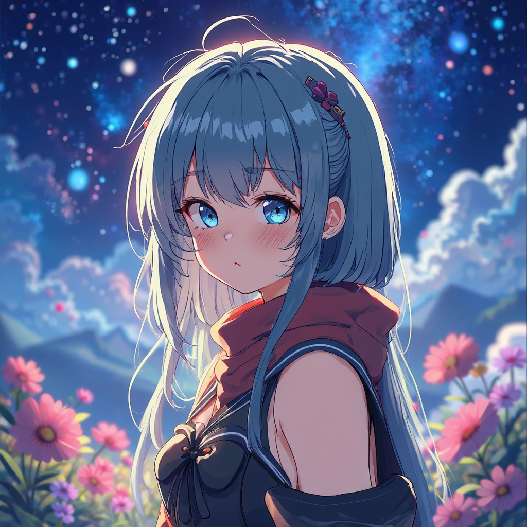 Early 2000s anime artwork.