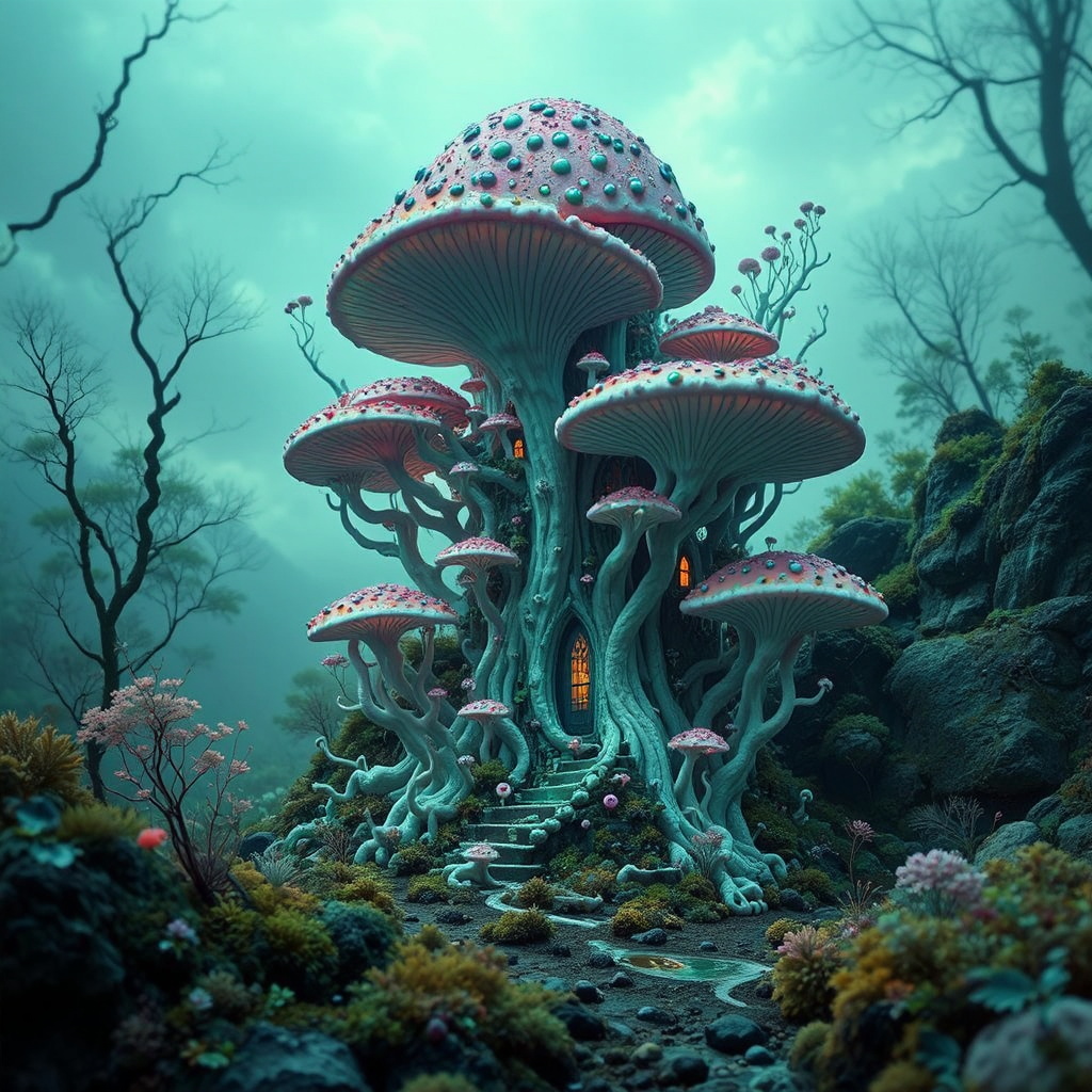 Mycotic fungal growth in