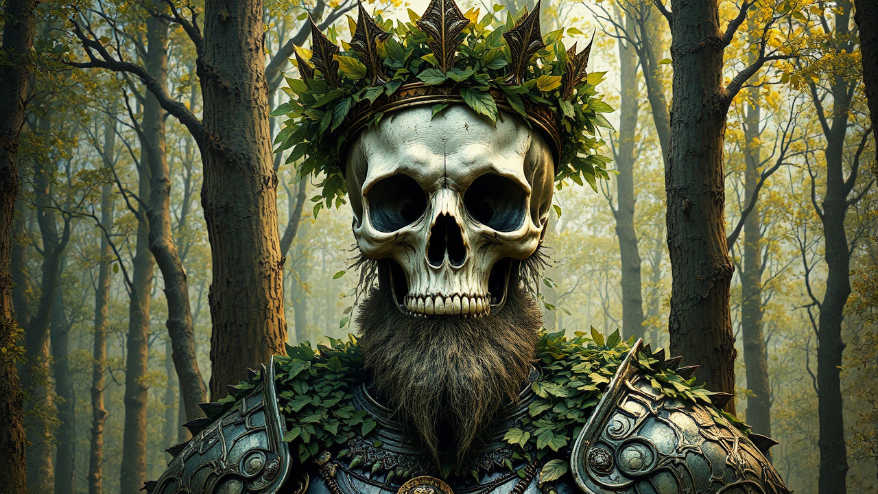 Portrait of a bearded