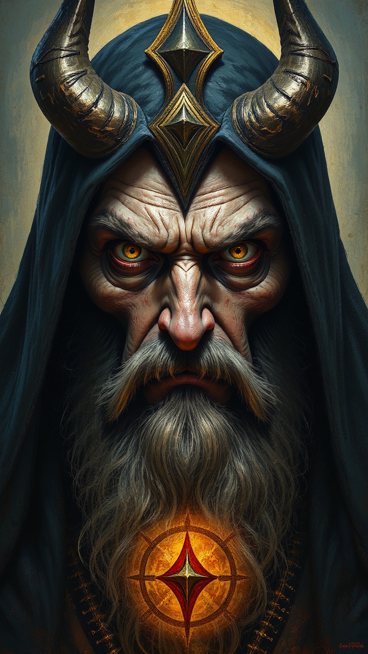 Realistic portrait of a