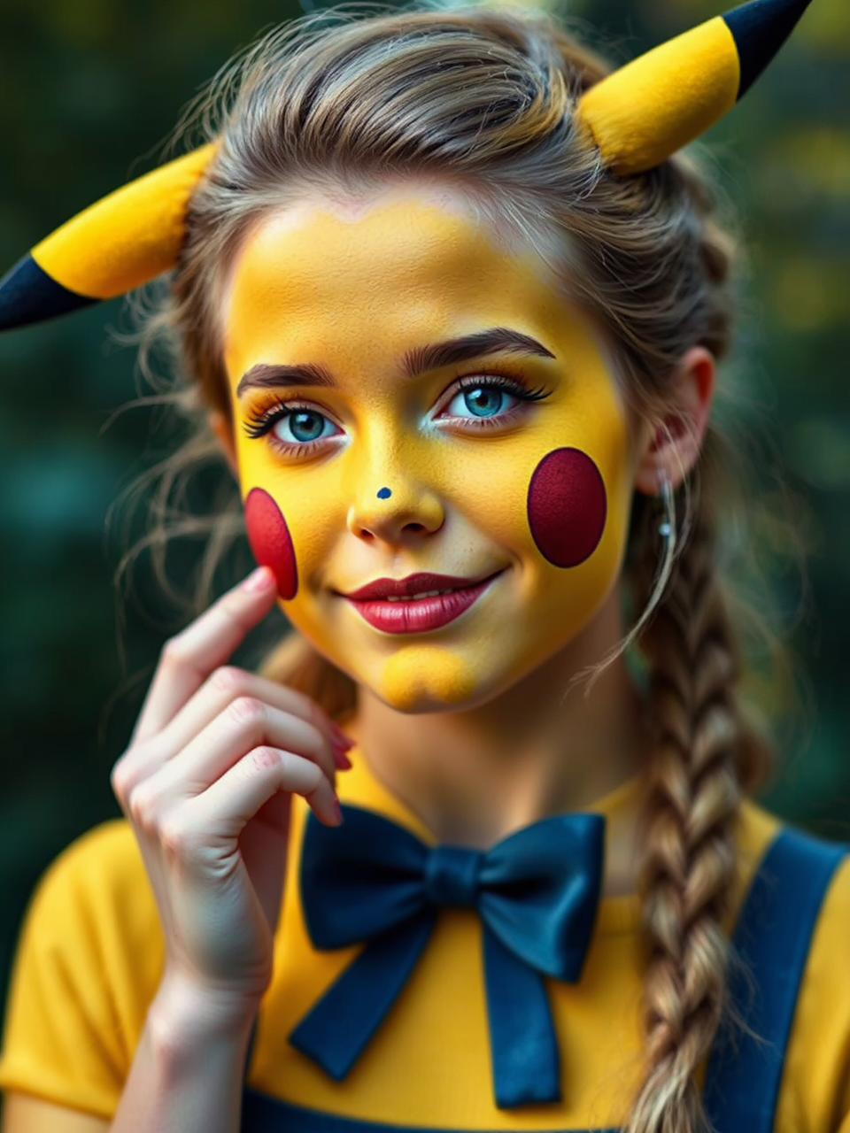 Emma Watson with Pikachu