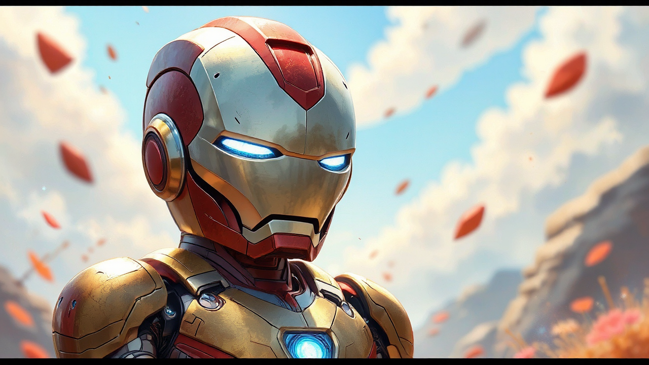 Iron Man with Art