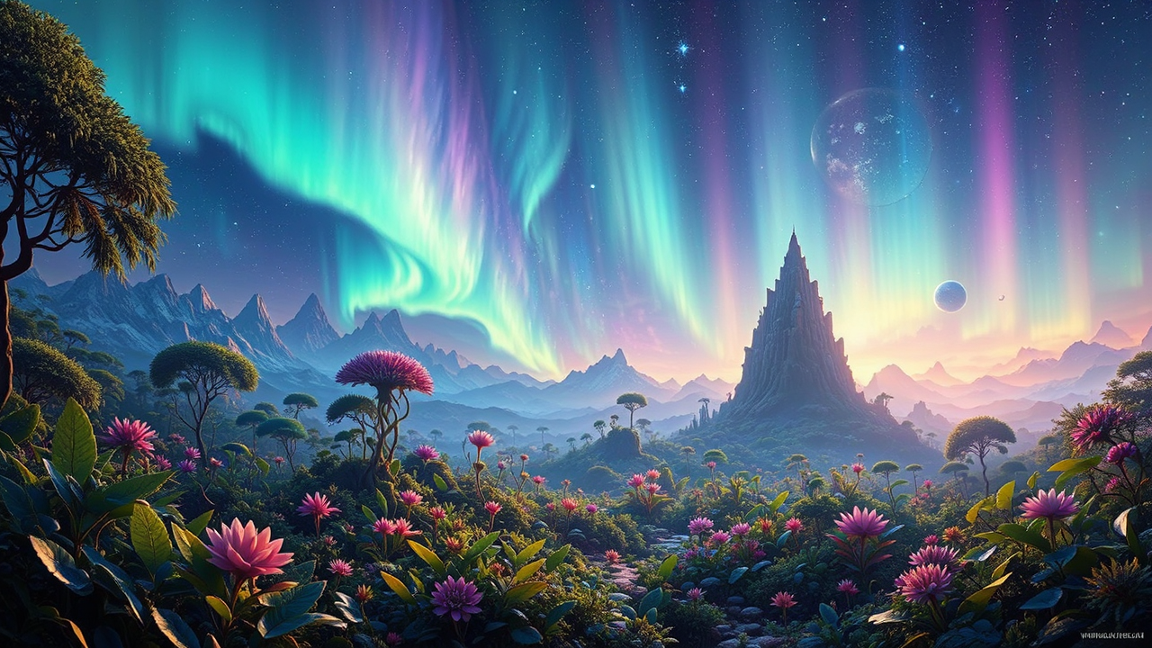 Breathtakingly beautiful sci-fi fantasy