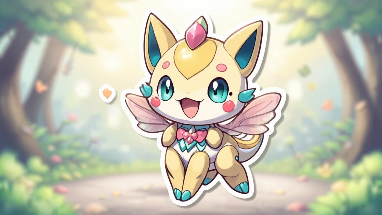 Cute mascot with bee