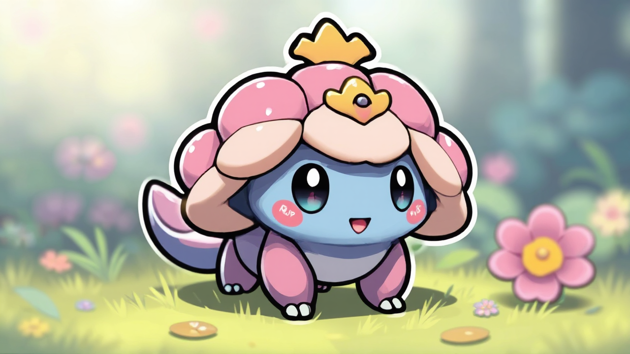 Cute Florges Pokémon sticker