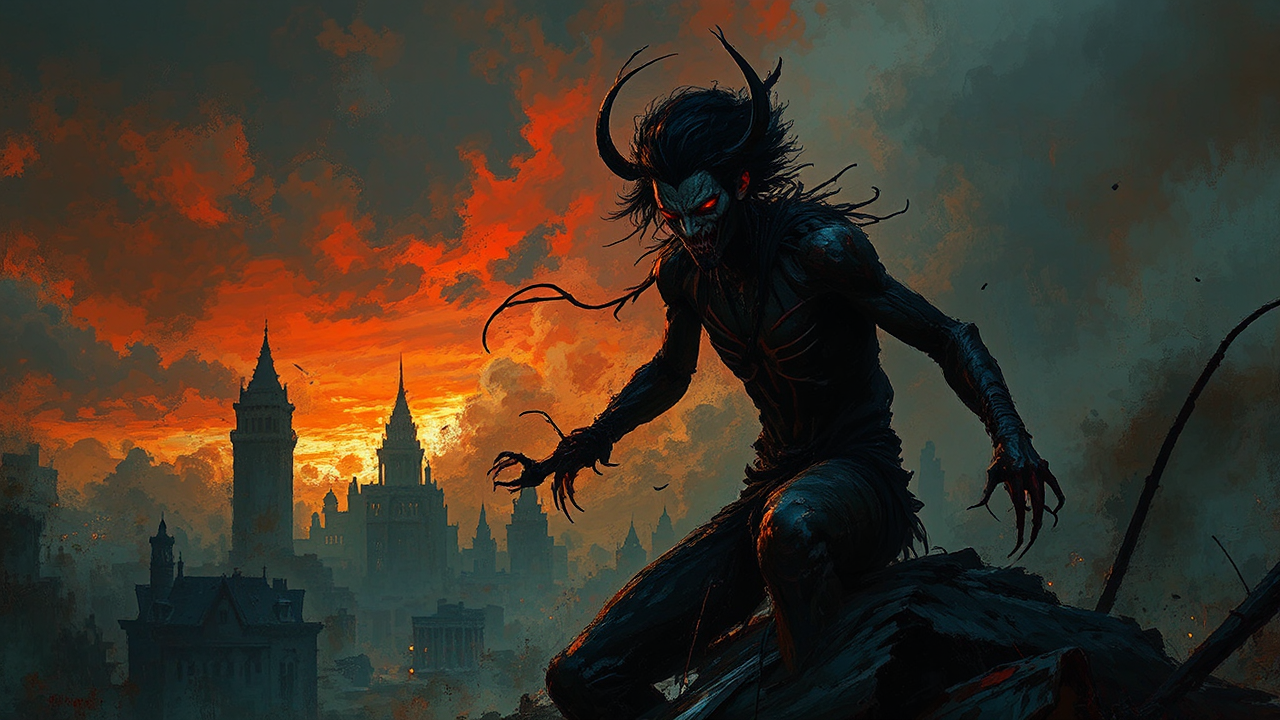 Painting of Nightcrawler in