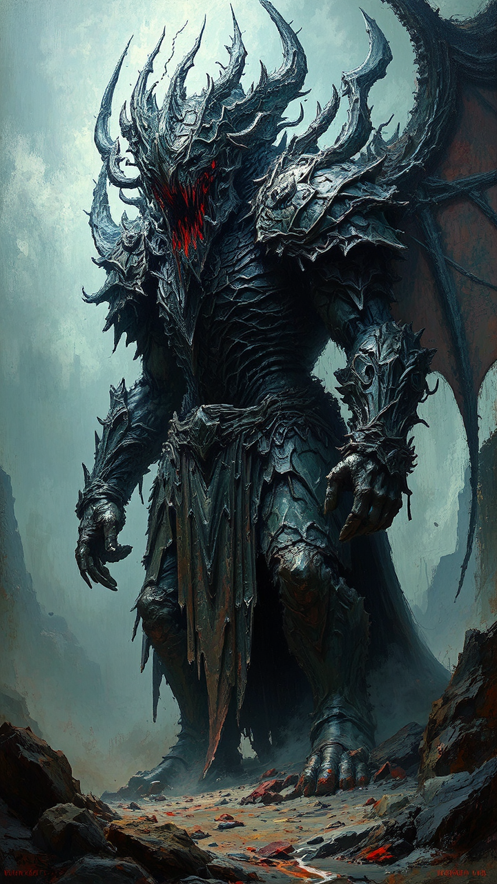 Painting of Dark Souls'